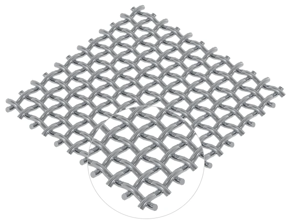 A piece of plain weave black wire cloth