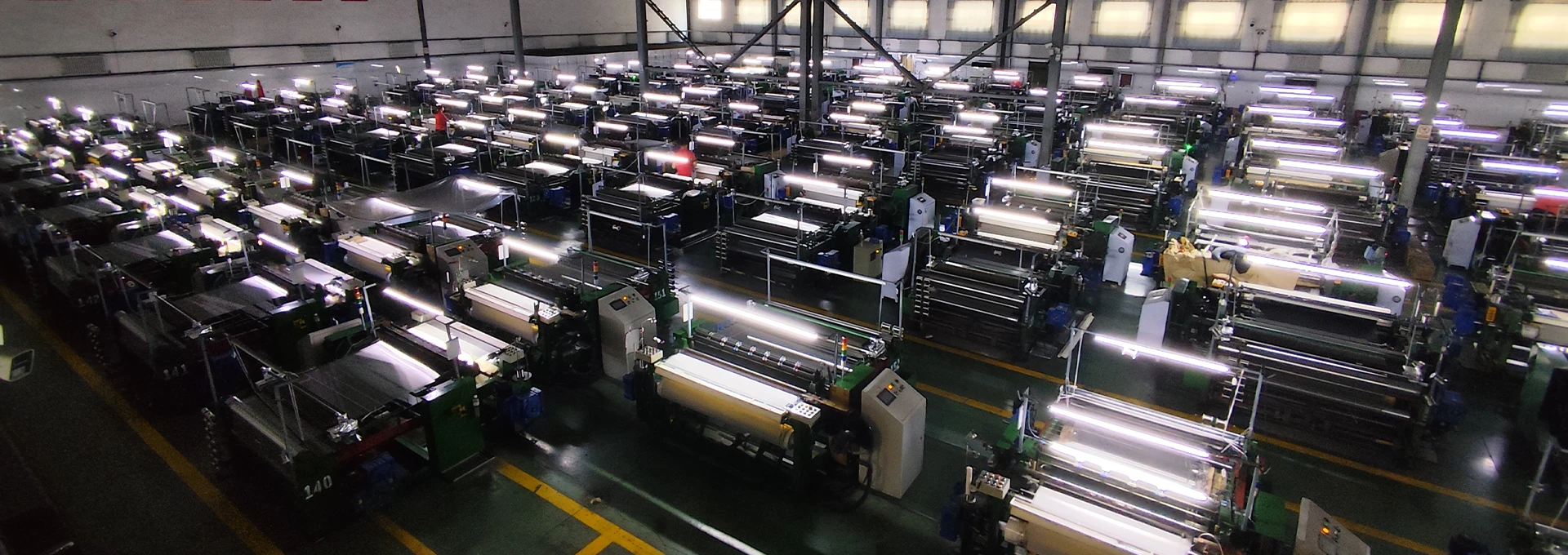 Full view of woven mesh workshop