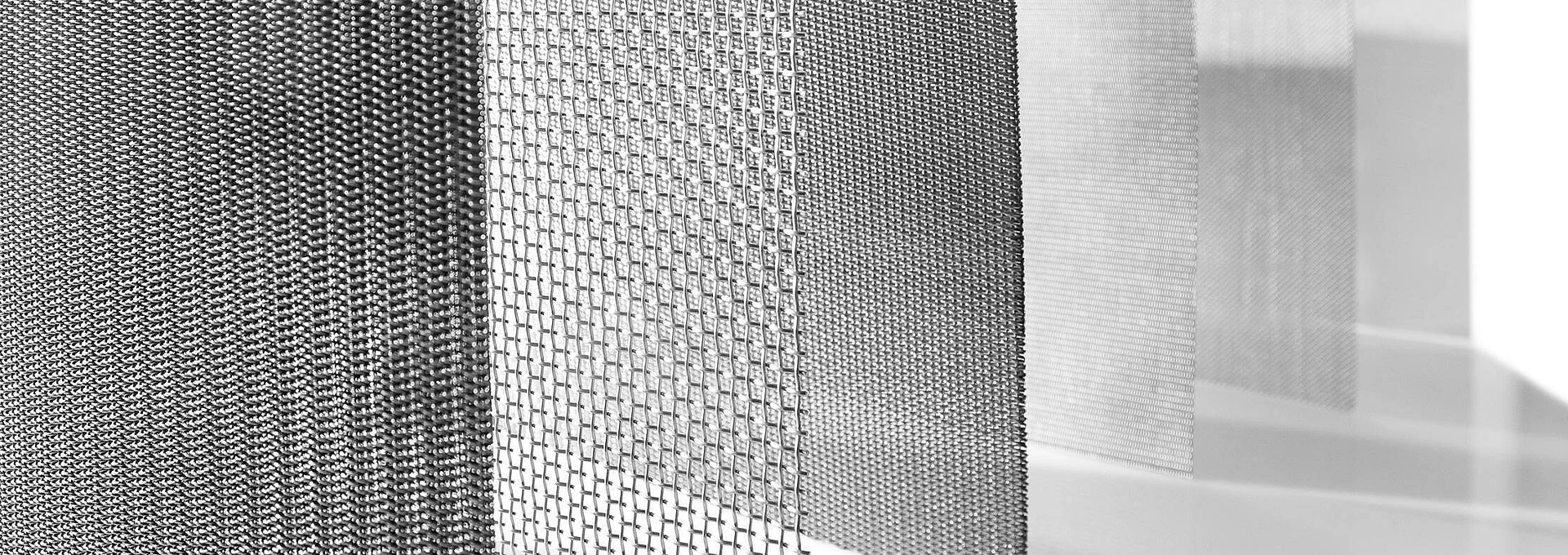 Different types of woven mesh products